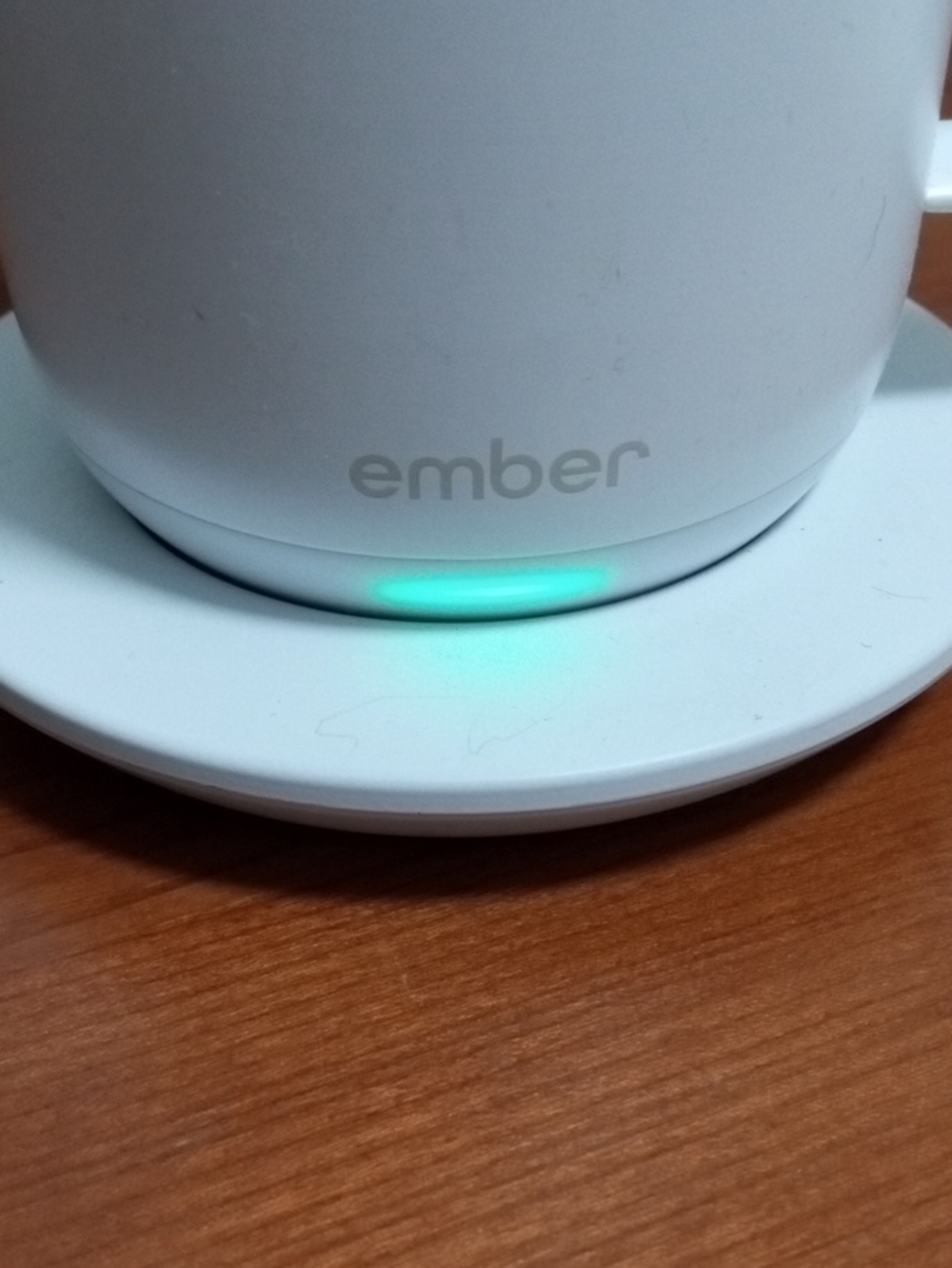 Ember White Temperature Control Smart Mug with Charging Coaster
